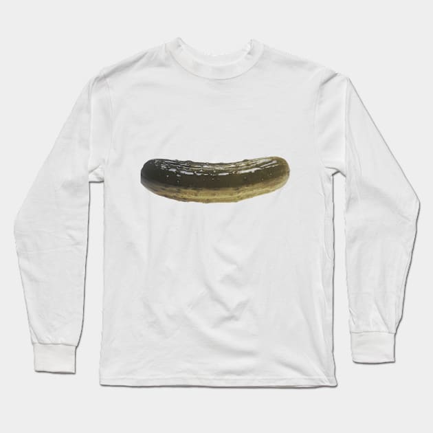 Dill Pickle Long Sleeve T-Shirt by Bravuramedia